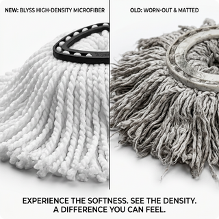 4 Pack Spin Mop Head Replacement
